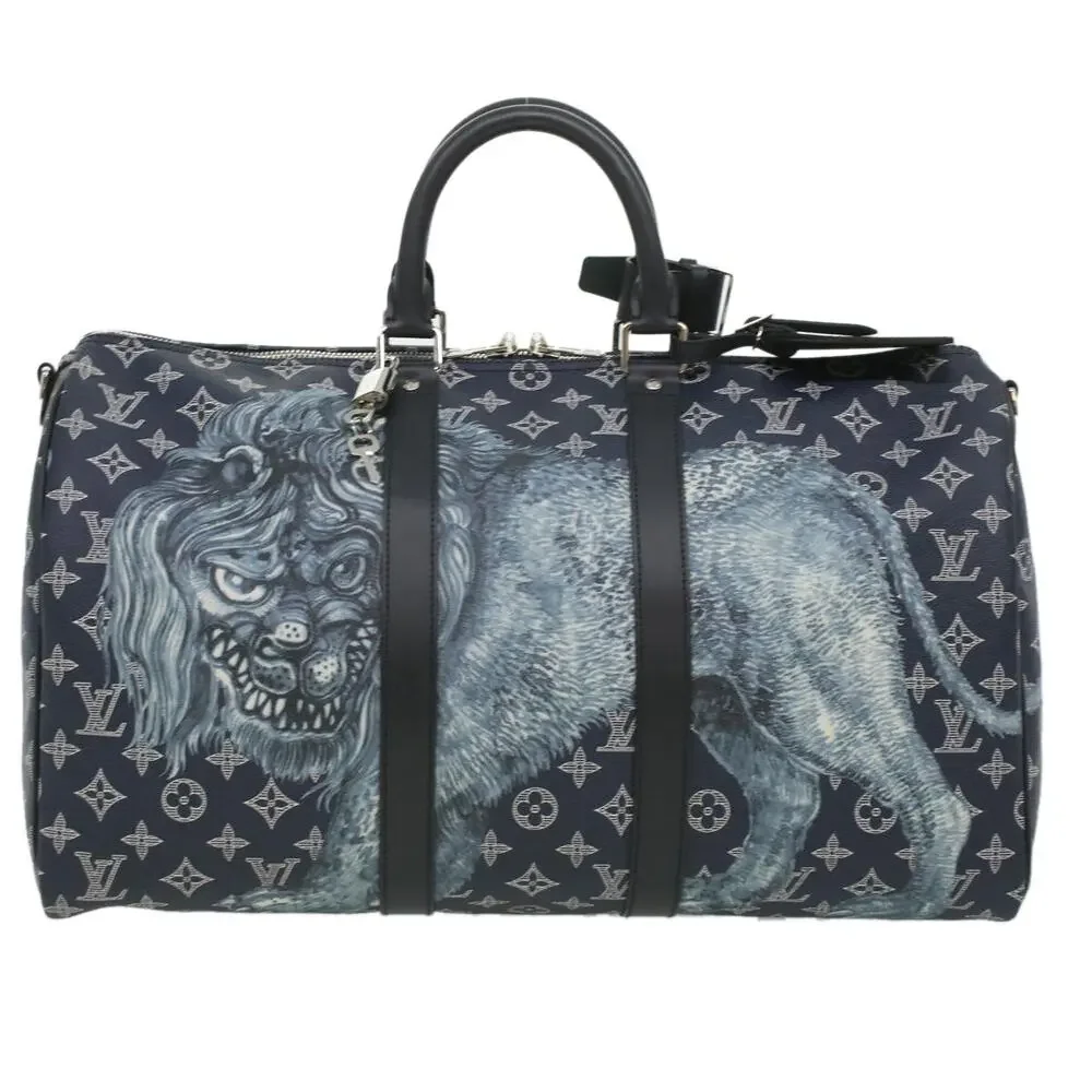 LOUIS VUITTON Monogram Savanna Keepall Bandouliere 45 Boston M54129
